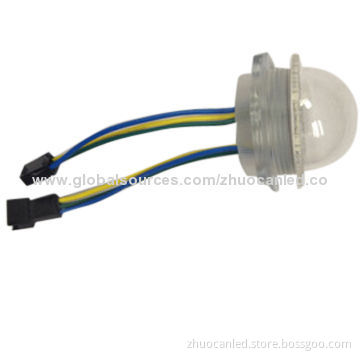 Programming LED pixel light, waterproof, DC12V, 35mm